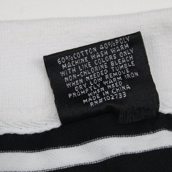 Red Ape White Mulit Color Adult Striped Big Logo Short Sleeve Mens Polo Shirt XL - Picture 6 of 9